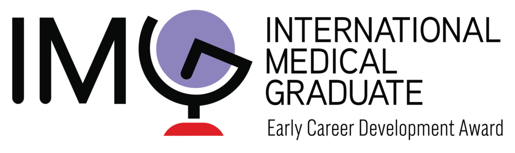 Logo for the PIDS International Medical Graduate Early Career Development Award features a globe and stacked name